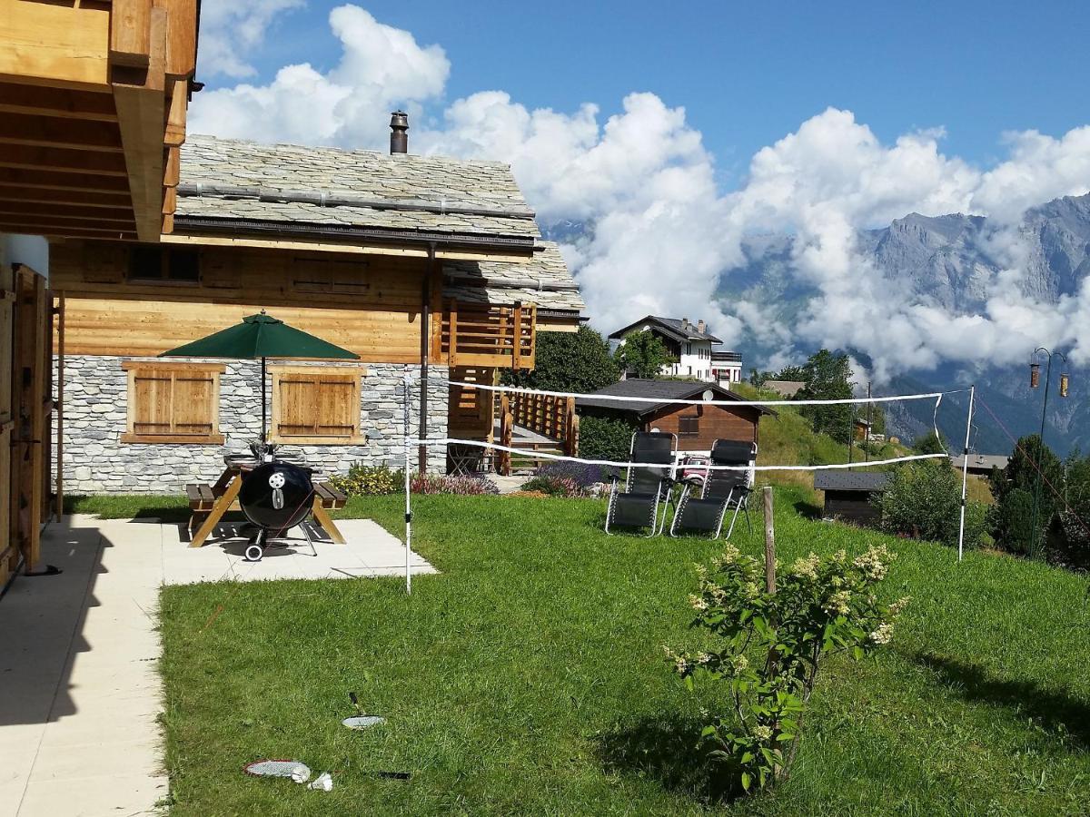 Chalet Chalet Orchidee Villa La Tzoumaz Buitenkant foto